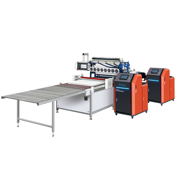 फाइबरग्लास सिंथेटिक मीडिया फ़िल्टर उत्पादन लाइन2